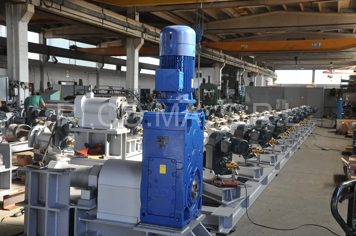 Motorizzazione via rulli